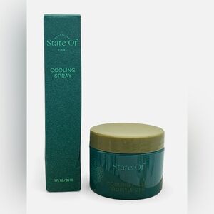 NWT‎ STATE of Cool Cooling Moisturizer and Cooling Spray